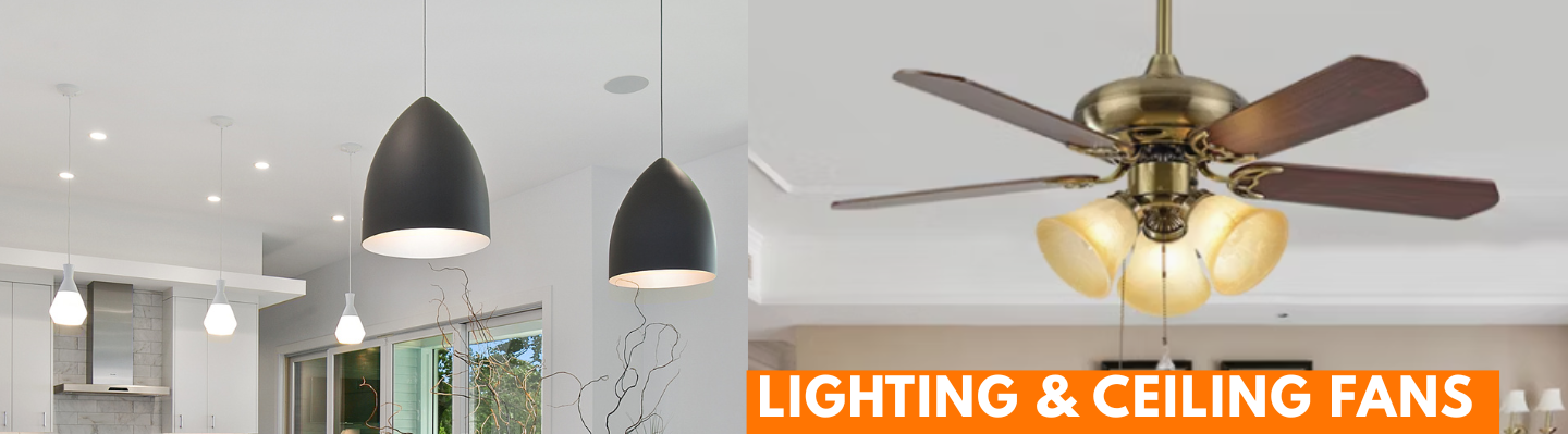 Lights & Ceiling Fans Category Banner